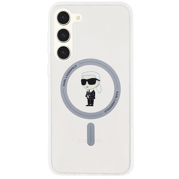 Karl Lagerfeld IML Ikonik MagSafe case for Samsung Galaxy S23+ - transparent