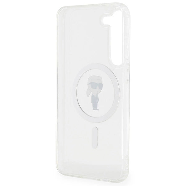 Karl Lagerfeld IML Ikonik MagSafe case for Samsung Galaxy S23+ - transparent