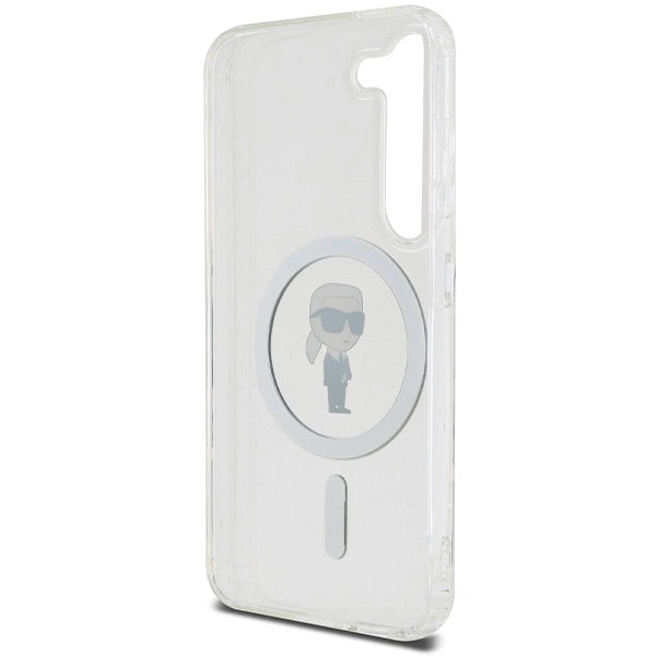 Karl Lagerfeld IML Ikonik MagSafe case for Samsung Galaxy S23 - transparent
