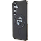 Karl Lagerfeld IML Karl&Choupette MagSafe case for Samsung Galaxy S24 - black