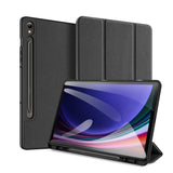 Dux Ducis Domo flip og smart sleep case til Samsung Galaxy Tab S9 - sort