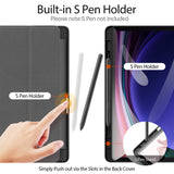 Dux Ducis Domo flip og smart sleep case til Samsung Galaxy Tab S9 - sort