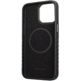 Audi Genuine Leather case med MagSafe til iPhone 15 Pro Max - sort og rød