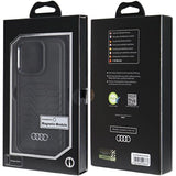 Audi syntetisk læderhylster med MagSafe til iPhone 13 Pro / 13 - sort