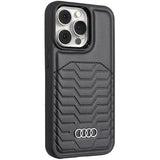 Audi syntetisk læderfoder med MagSafe til iPhone 13 Pro Max - sort