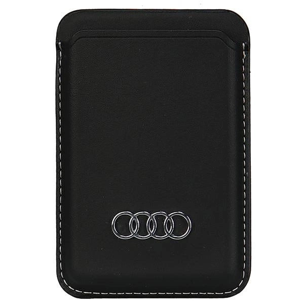Audi Syntetisk Læder magnetpen compatible med MagSafe - sort