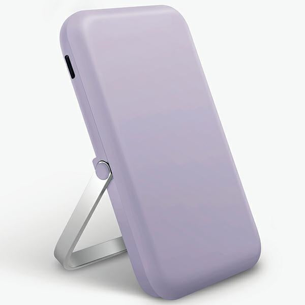 Powerbank Uniq Hoveo magnetisk 5000mAh USB-C 20W PD - lilla