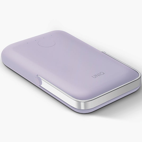 Powerbank Uniq Hoveo magnetisk 5000mAh USB-C 20W PD - lilla