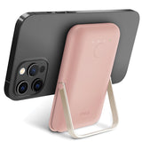 Powerbank Uniq Hoveo magnetisk 5000mAh USB-C 20W PD - lyserød