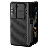 Nillkin CamShield Fold Case til Samsung Galaxy Z Fold 5 med ekstra stylus holder - sort