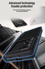 Nillkin CamShield Fold Case til Samsung Galaxy Z Fold 5 med ekstra stylus holder - sort
