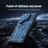 Nillkin CamShield Armor Prop Case til Samsung Galaxy S24 Ultra - sort