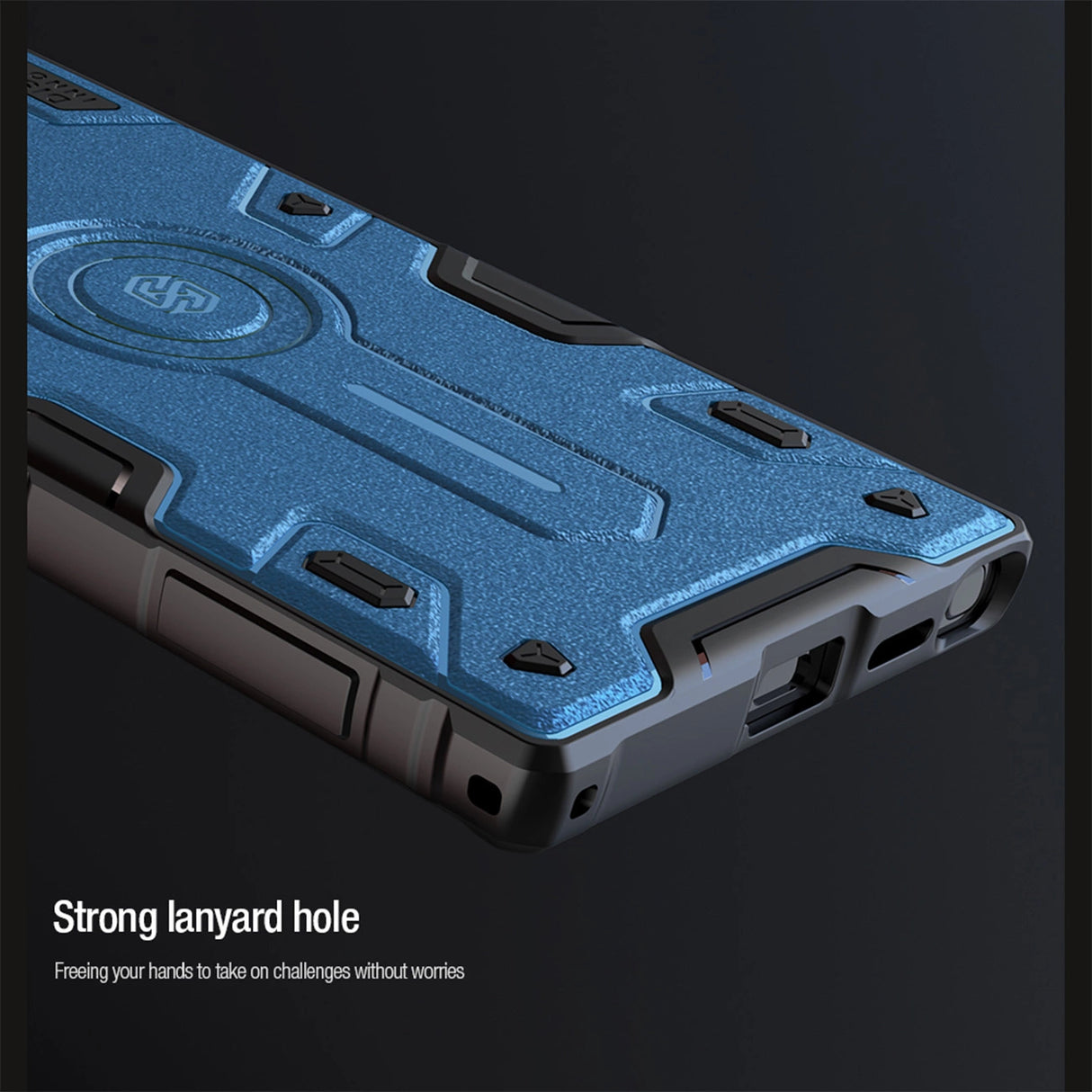 Nillkin CamShield Armor Prop Case til Samsung Galaxy S24 Ultra - sort