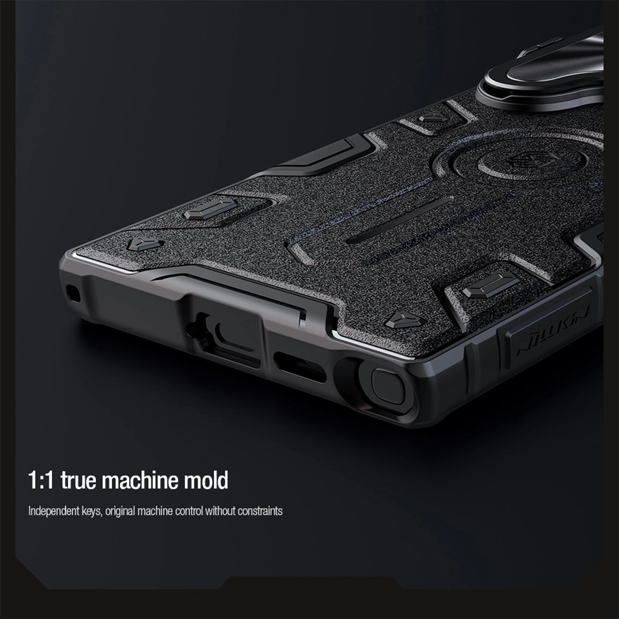 Nillkin CamShield Armor Prop Case til Samsung Galaxy S24 Ultra - sort