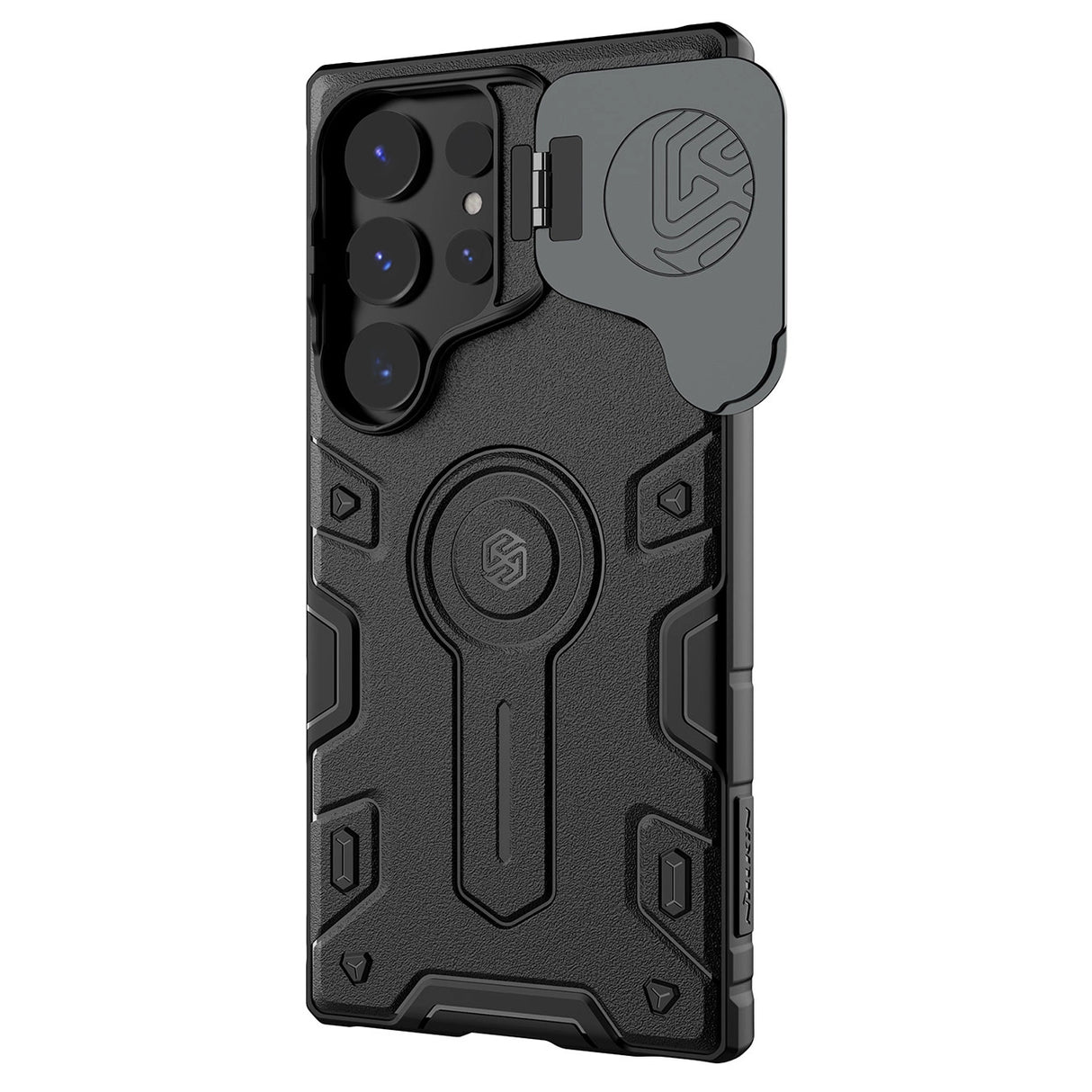 Nillkin CamShield Armor Prop Case til Samsung Galaxy S24 Ultra - sort