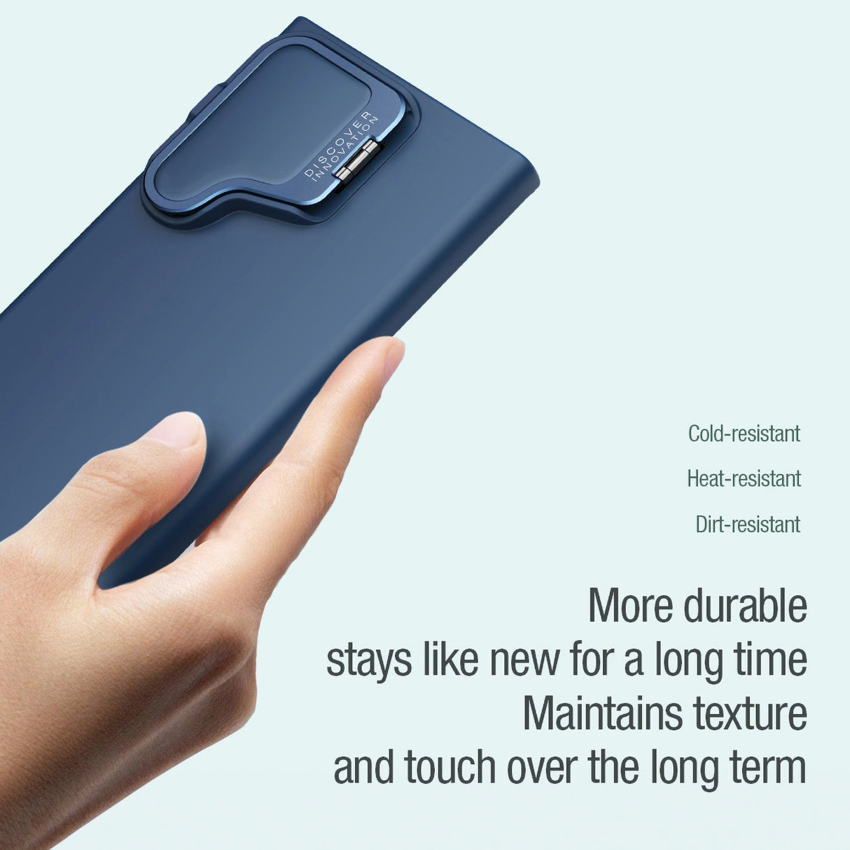 Nillkin CamShield Silky Prop Silicone Case til Samsung Galaxy S24 Ultra - sort
