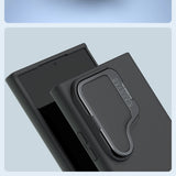 Nillkin CamShield Silky Prop Silicone Case til Samsung Galaxy S24 Ultra - sort