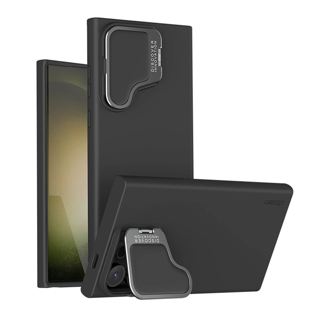 Nillkin CamShield Silky Prop Silicone Case til Samsung Galaxy S24 Ultra - sort