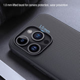 Nillkin Super Frosted Shield Pro Magnetisk Case til iPhone 15 Pro Max - sort