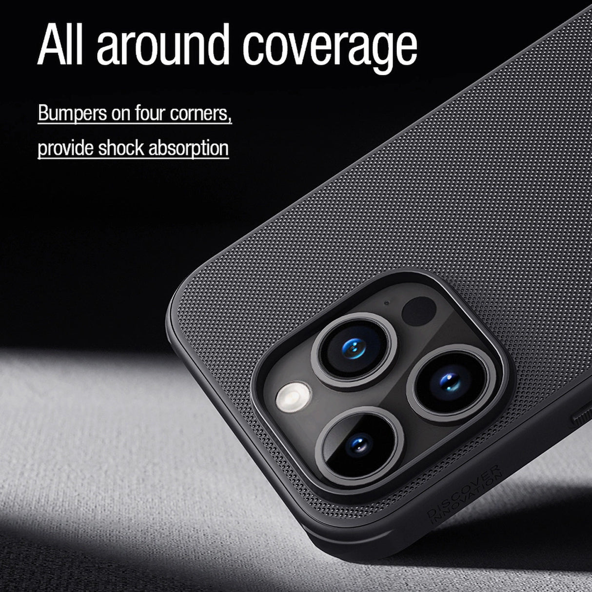Nillkin Super Frosted Shield Pro Magnetisk Case til iPhone 15 Pro Max - sort