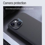 Nillkin Super Frosted Shield Pro Magnetisk Case til iPhone 15 - sort