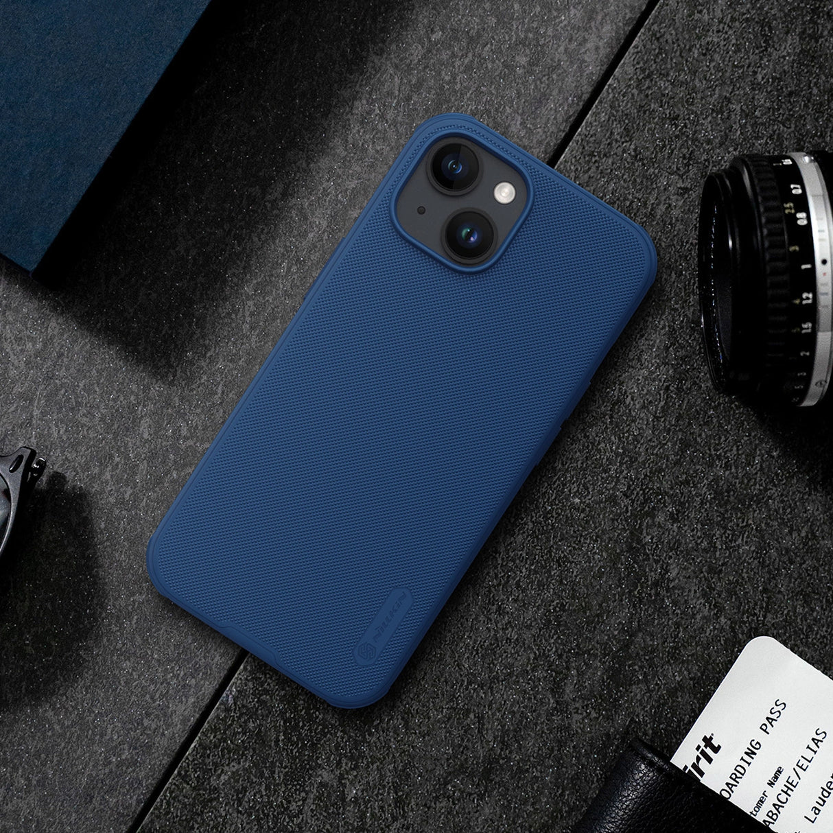 Nillkin Super Frosted Shield Pro Magnetisk Case til iPhone 15 - sort