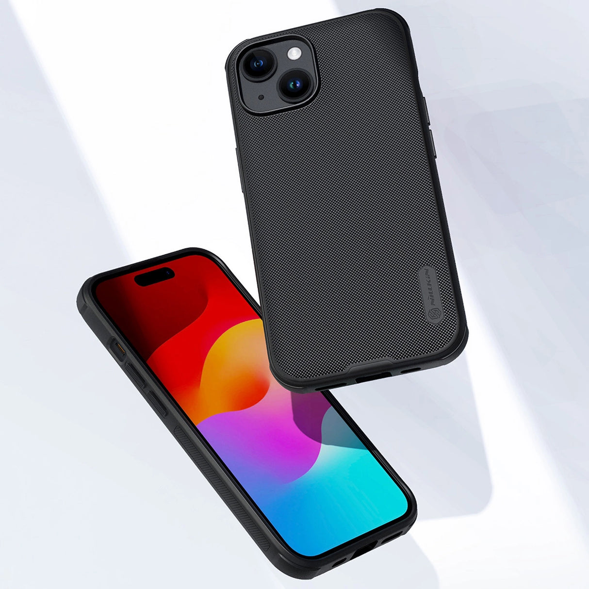 Nillkin Super Frosted Shield Pro Magnetisk Case til iPhone 15 - sort