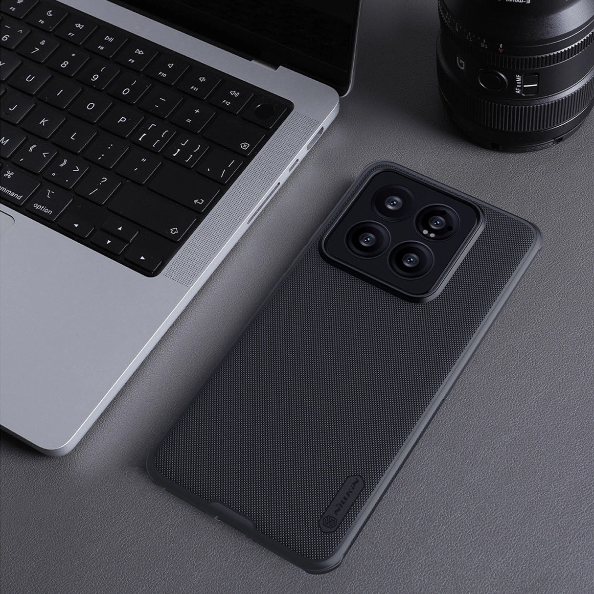 Nillkin Super Frosted Shield Pro Magnetic Case til Xiaomi 14 Pro - sort