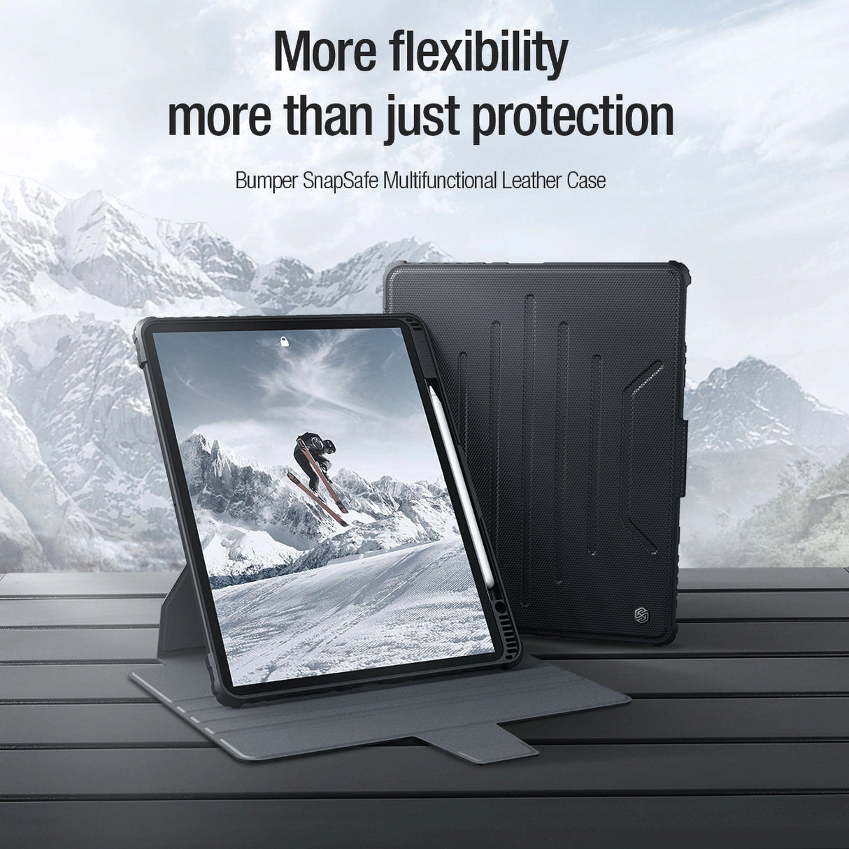 Nillkin Bumper SnapSafe case til iPad Pro 12.9 2020/2021/2022 - blå