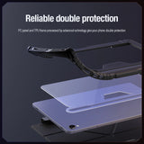 Nillkin Bumper Leather Case Pro-kasse til Samsung Galaxy Tab S9 - sort