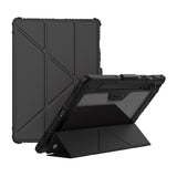 Nillkin Bumper Leather Case Pro-kasse til Samsung Galaxy Tab S9 - sort