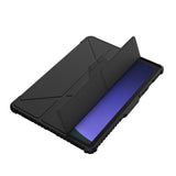 Nillkin Bumper Leather Case Pro-kasse til Samsung Galaxy Tab S9 - sort