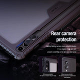 Nillkin Bumper Leather Case Pro-kasse til Samsung Galaxy Tab S9 Ultra - sort