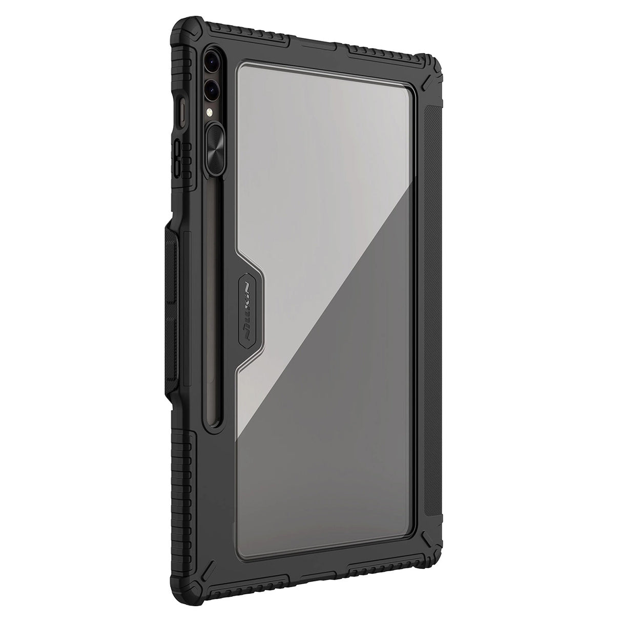 Nillkin Bumper Leather Case Pro-kasse til Samsung Galaxy Tab S9 Ultra - sort