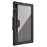 Nillkin Bumper Leather Case Pro-kasse til Samsung Galaxy Tab S9 Ultra - sort