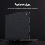 Nillkin Bumper Leather Case Pro-kasse til Samsung Galaxy Tab S9 Ultra - sort