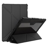 Nillkin Bumper Leather Case Pro-kasse til Samsung Galaxy Tab S9 Ultra - sort