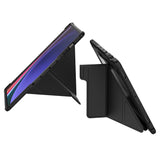 Nillkin Bumper Leather Case Pro-kasse til Samsung Galaxy Tab S9 Ultra - sort