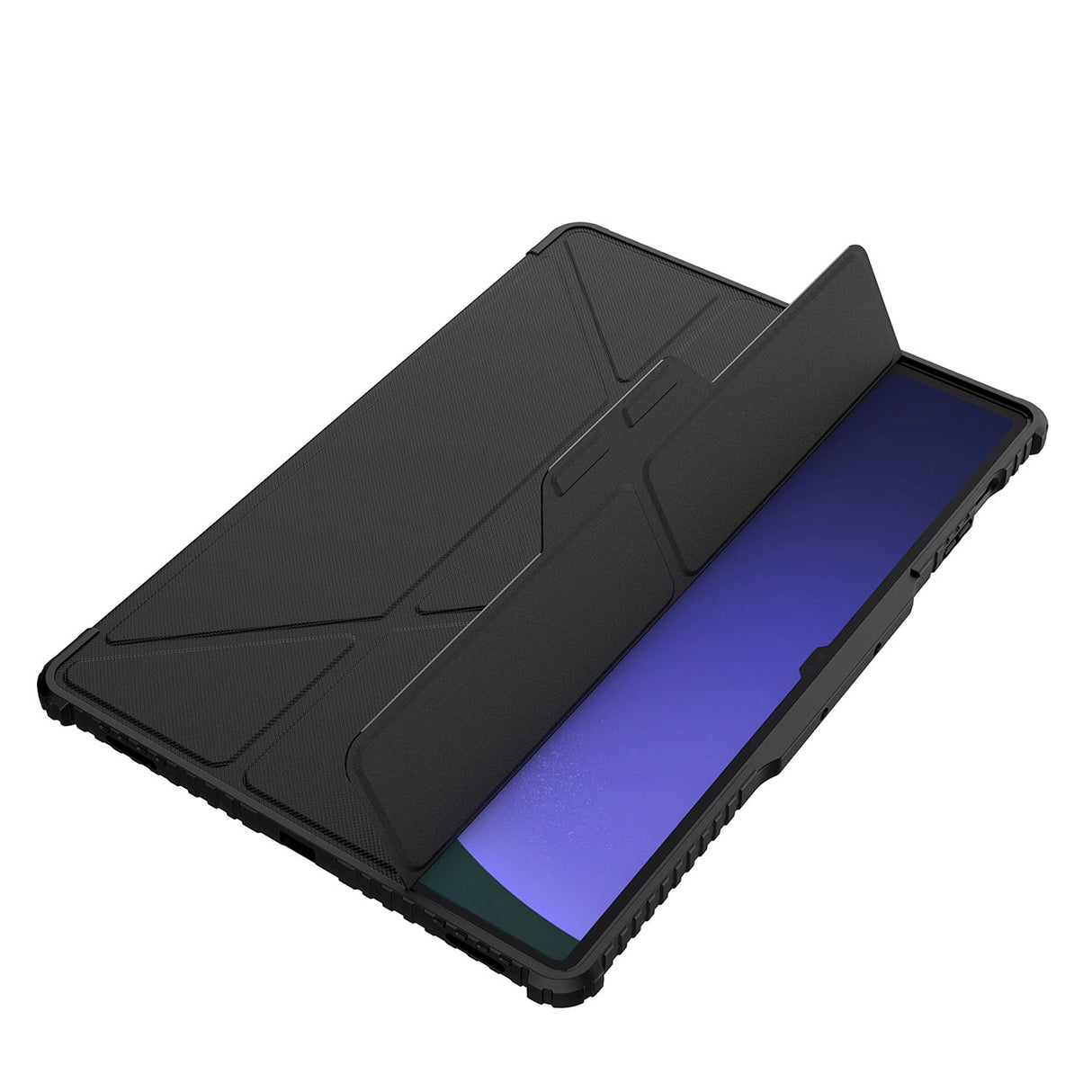 Nillkin Bumper Leather Case Pro-kasse til Samsung Galaxy Tab S9 Ultra - sort
