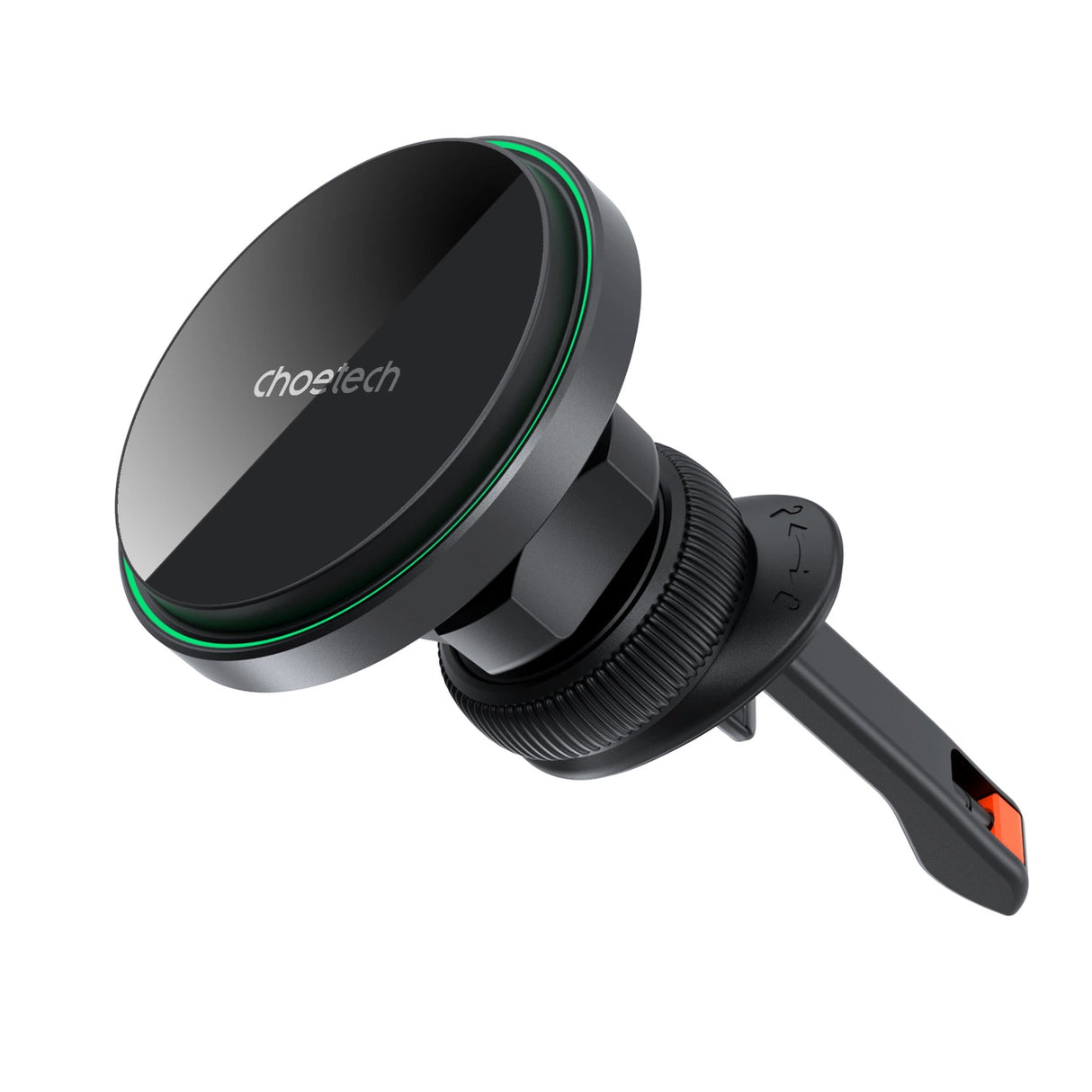 Choetech T204-F magnetisk bilholder med 15W trådløs opladning - sort