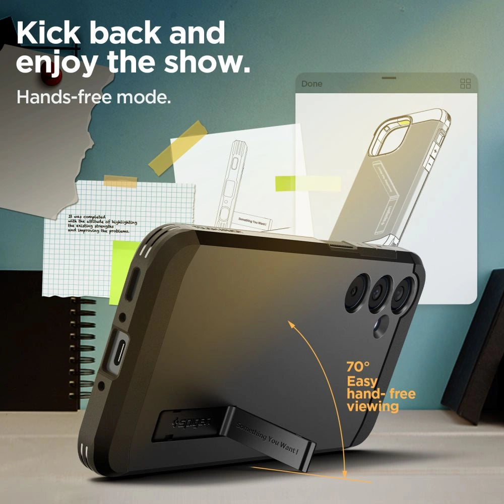 Spigen Tough Armor Case til Samsung Galaxy A35 5G - sort