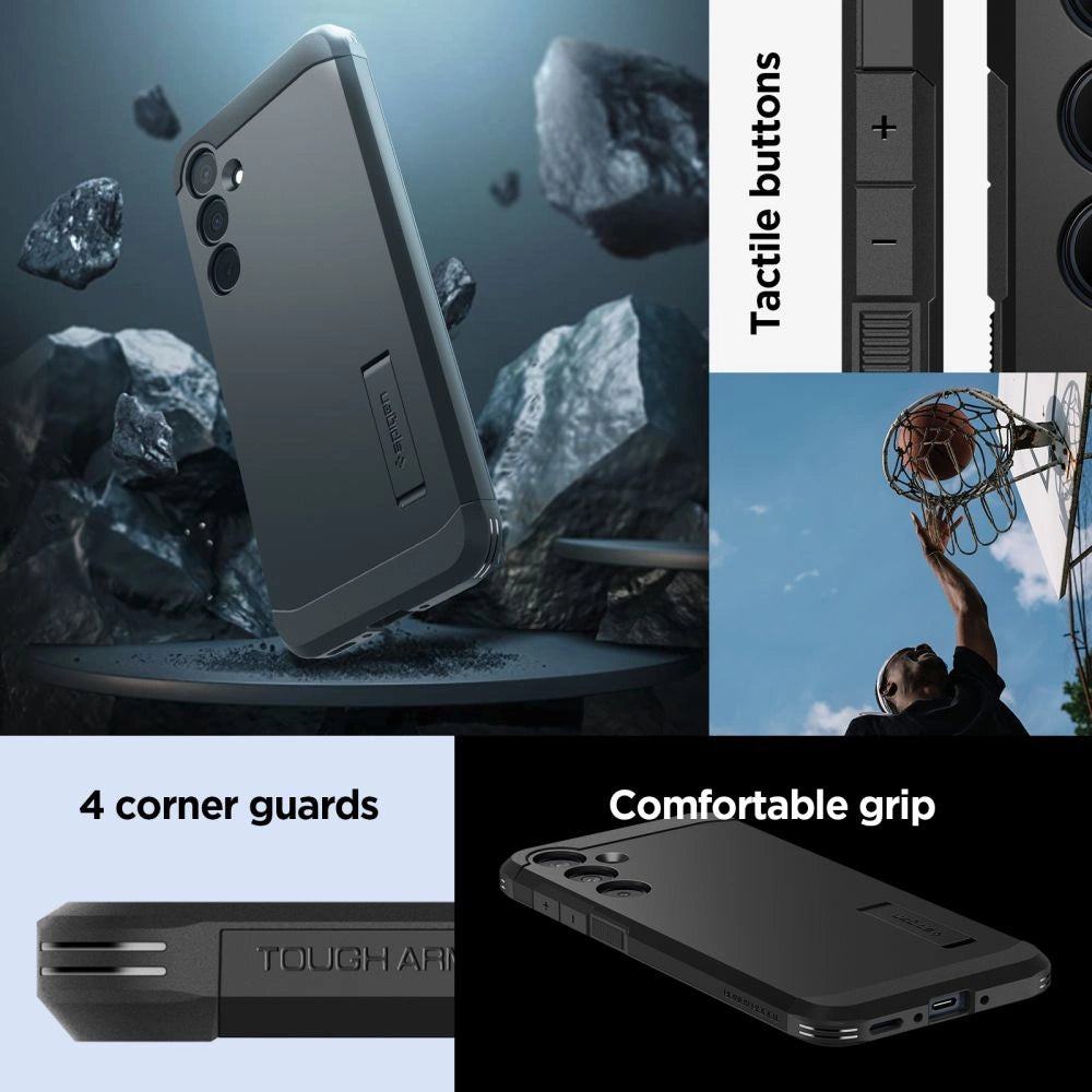 Spigen Tough Armor Case til Samsung Galaxy A35 5G - sort