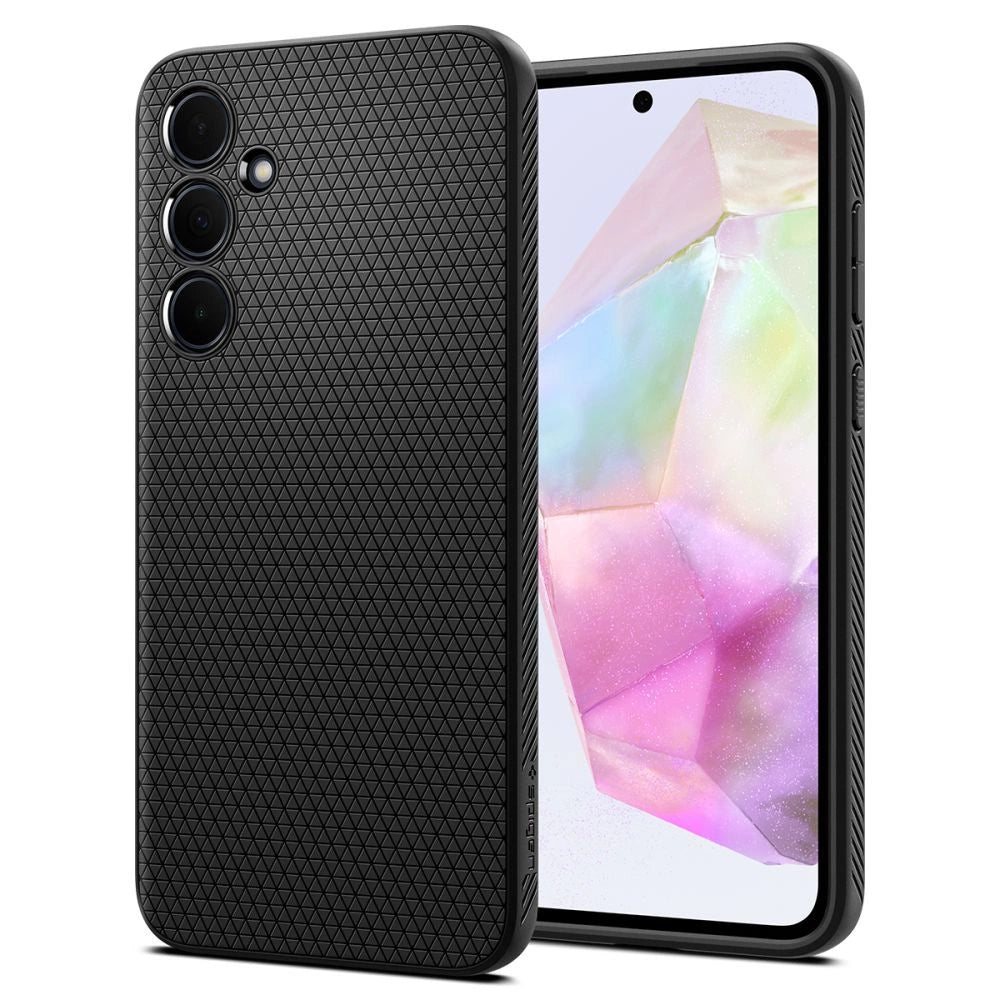 Spigen Liquid Air Case til Samsung Galaxy A35 5G - Matte sort