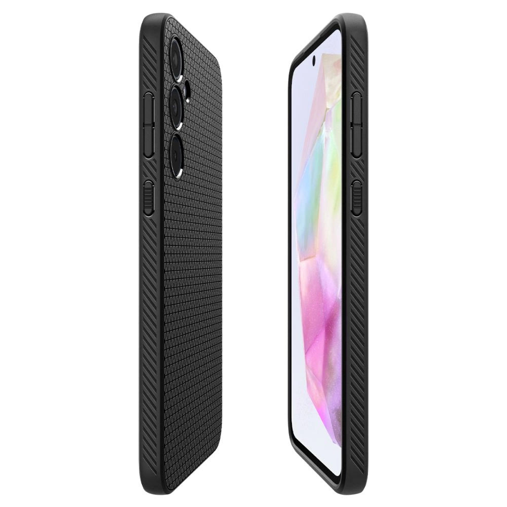 Spigen Liquid Air Case til Samsung Galaxy A35 5G - Matte sort
