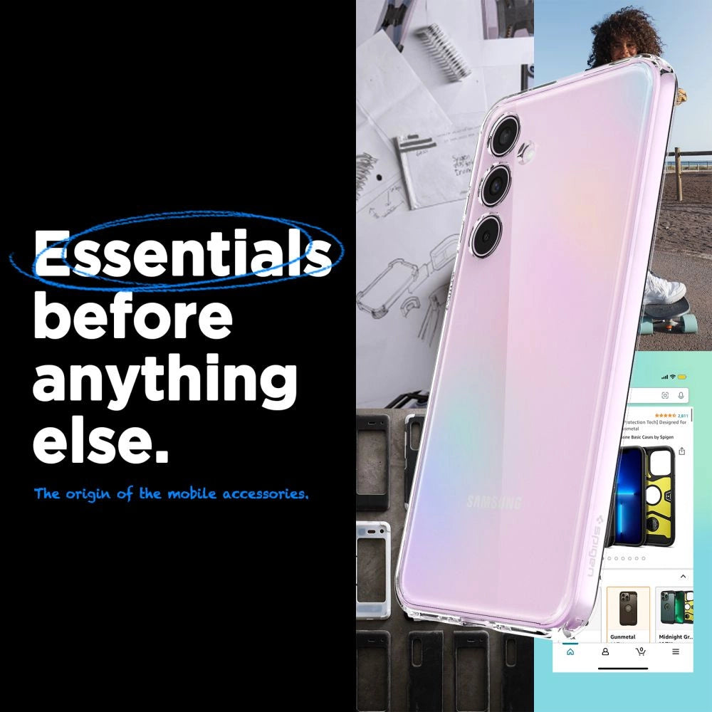 Spigen Ultra Hybrid Case til Samsung Galaxy A35 5G - Gennemsigtig
