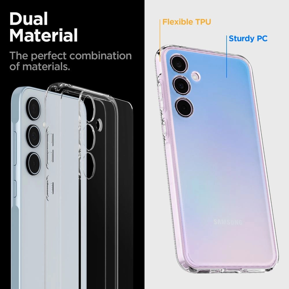 Spigen Ultra Hybrid Case til Samsung Galaxy A35 5G - Gennemsigtig