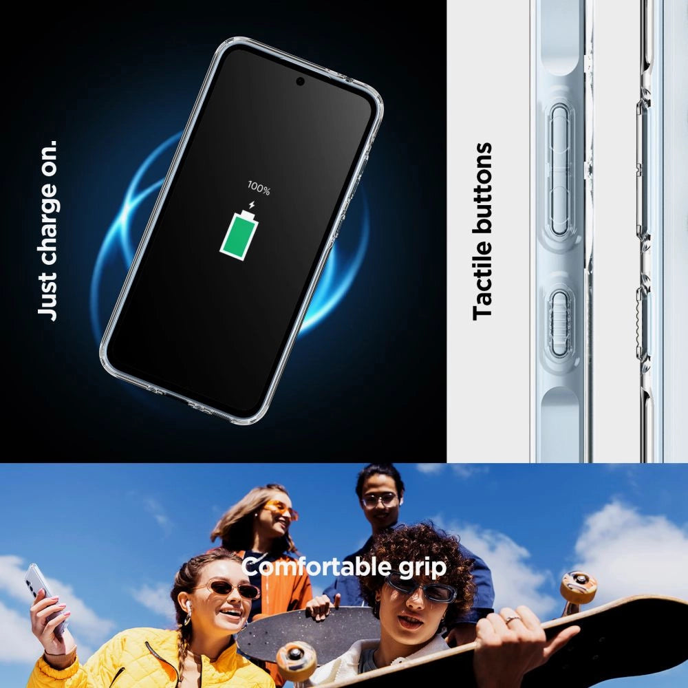 Spigen Ultra Hybrid Case til Samsung Galaxy A35 5G - Gennemsigtig