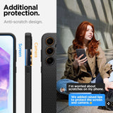 Spigen Liquid Air Case til Samsung Galaxy A55 5G - Matte Black