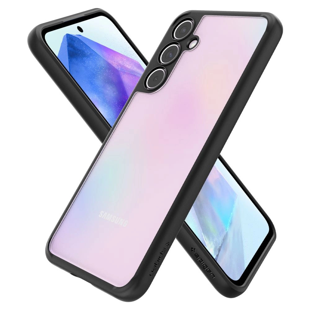 Spigen Ultra Hybrid Case til Samsung Galaxy A55 5G - Matte Black