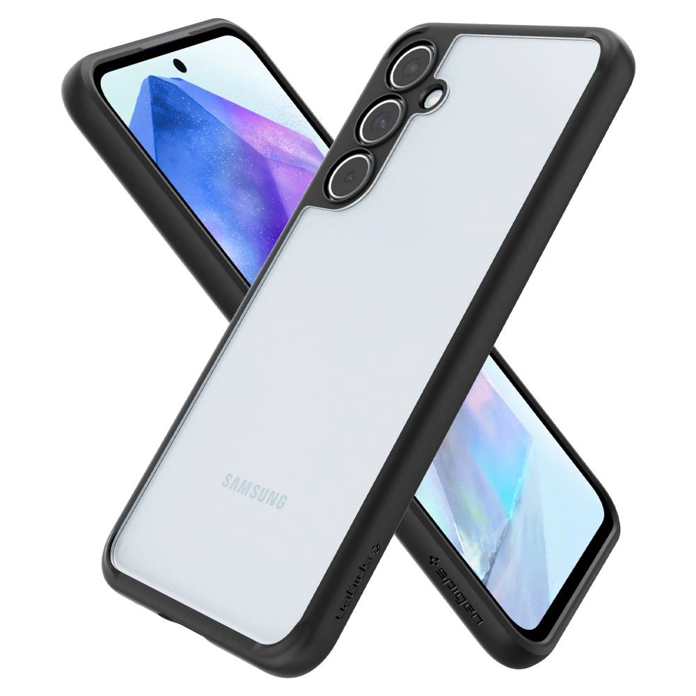 Spigen Ultra Hybrid Case til Samsung Galaxy A55 5G - Matte Black